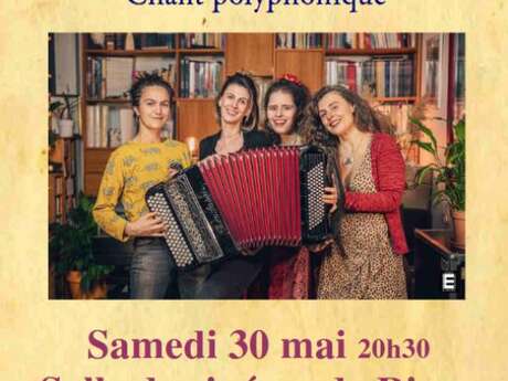 Concert : Pulsatilla - Chant polyphonique