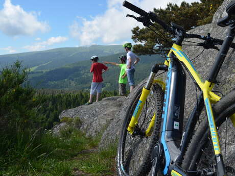 Rando' fourme en VTT électrique