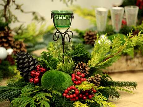 Stage d'art floral spécial Noël
