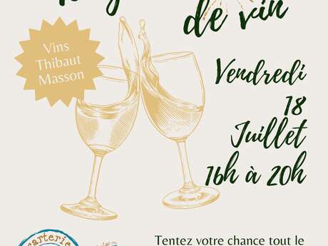 Dégustation de vin Thibaut Masson