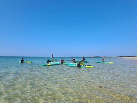 Initiation au stand-up paddle par Sup Evasion