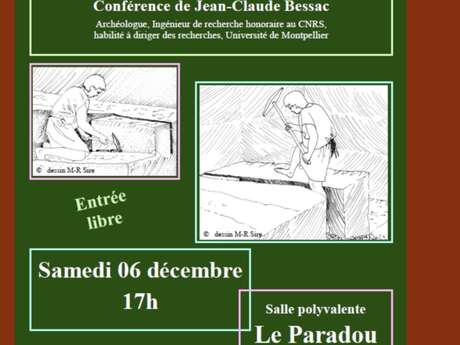 Conférence - Jean-Claude Bessac 'Les Hommes de la pierre et leurs outils manuels'