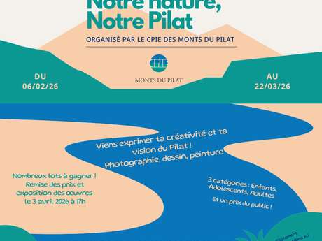 Concours artistique "Notre nature, notre Pilat"