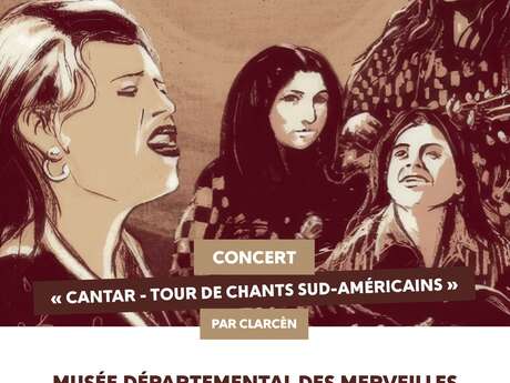 Concert "Cantar - Tour de chants sud-américains"