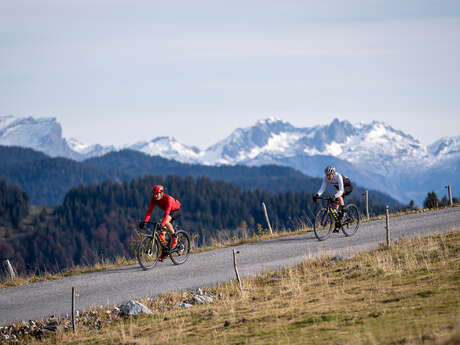 Col de l'Arpettaz découverte - Itinéraire cyclo