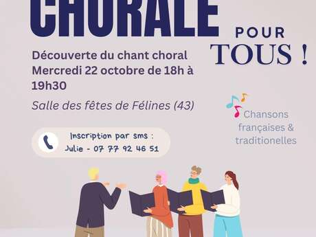 Découverte du chant choral Découverte du chant choral