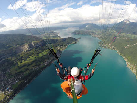 Vol parapente biplace : Sensation