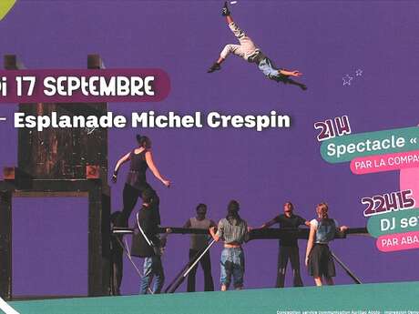 Spectacle "SALTO" par la compagnie NUCLEO - Musique DJ set par ABAL2BAL