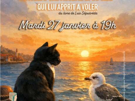Lecture publique : Histoire d'une mouette et du chat qui lui apprit à voler