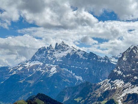Col de cou depuis le lac des Mines d'Or