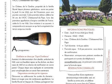 Journée Vigneronne au Château de la Gardine