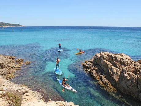 Challenge Canoe kayak et paddle à Ramatuelle