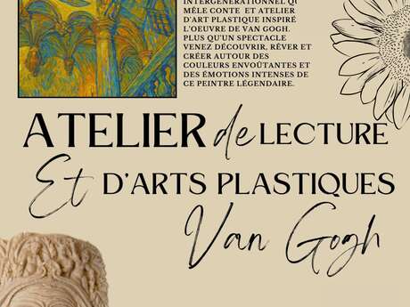 Van Gogh reading and art workshop