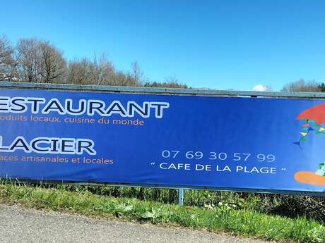 Restaurant glacier de la Plage