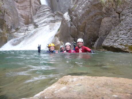 Canyon de Tines avec Hautes Alpes Canyoning