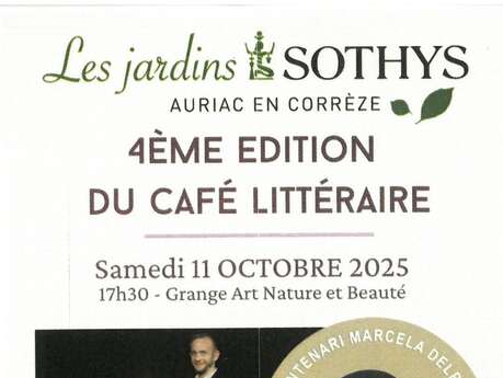 Café littéraire, 3ème édition - Marcelle Delpastre