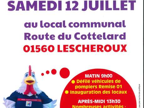 Journée d’animations avec les pompiers et les amicalistes - Lescheroux