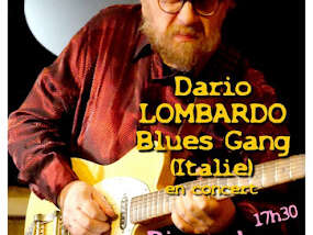 Dario Lombardo Blues Gang  - En concert au Hall Blues Club