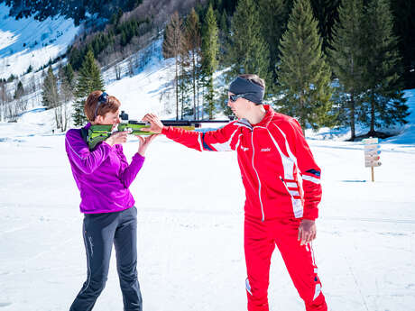 Biathlon tir à 50 m : cours privés