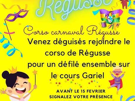 Carnaval à Régusse