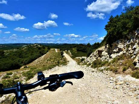 AUREILLE - Les Civadières à VTT
