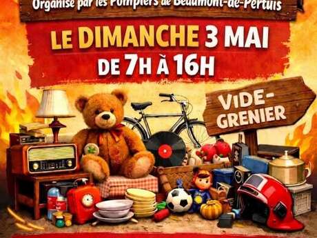 Vide-grenier des pompiers de Beaumont de Pertuis
