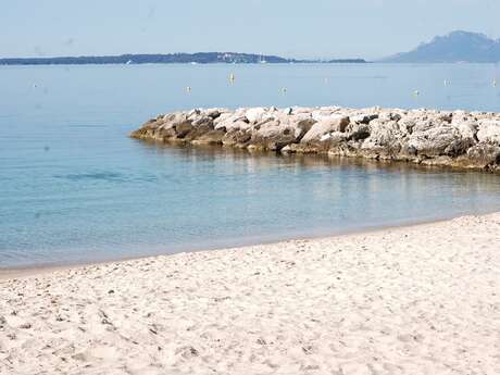 Plage Antibes-les-Pins Ouest