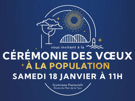 Cérémonie des Vœux du Maire à la Population