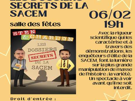 Sten & Chardon : les dossiers secrets de la SACEM