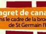 Repas magret de canard dans le cadre de la brocante