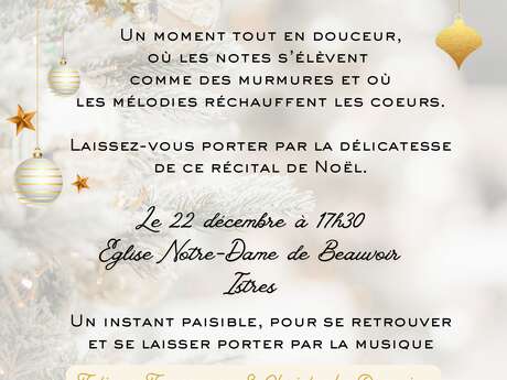 Concert de Noël - Orgue et chant lyrique