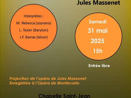 Projection Opéra "Thaïs" de Jules Massenet