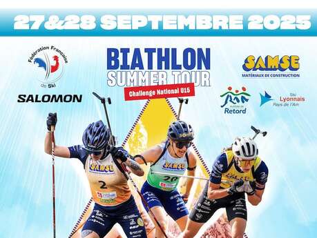 U15 French summer biathlon championship in Les Plans d'Hotonnes