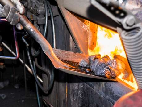 Visite de la locomotive