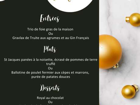 Le Carbet - Menu de fêtes Du 25/12/2024 au 4/1/2025