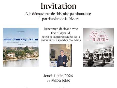 Rencontre-dédicace avec Didier Gayraud