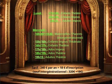 Les ateliers théâtre de la Cie d'Artiel