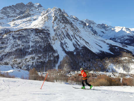 Le lac du Pontet en ski de randonnée