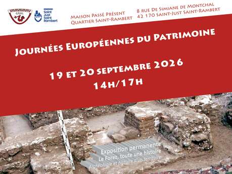 Groupement de Recherches Archéologiques de la Loire - Journées européennes du patrimoine