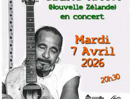 Concert "Grant Haua (Nouvelle-Zélande) " - Hall Blues Club