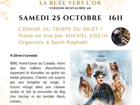 Ciné-concert "La ruée vers l'or"