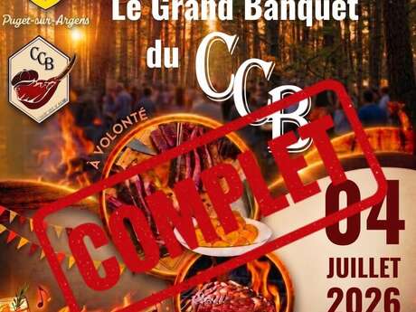 Grand banquet de la côte de boeuf