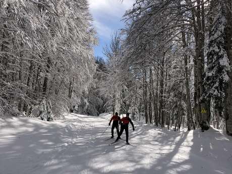 Nordic ski resort in Lachat