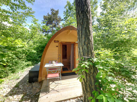 Cabane POD et Lodge TAOS | Camping les 2 Bois