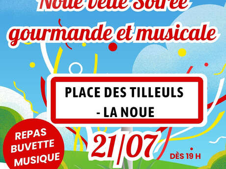 Noue'velle soirée gourmande et musicale