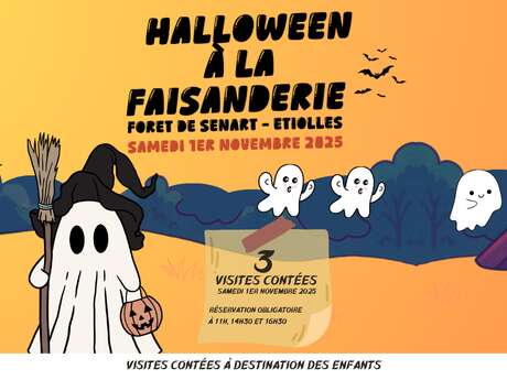 Halloween au parc de sculptures de la Faisanderie de Sénart