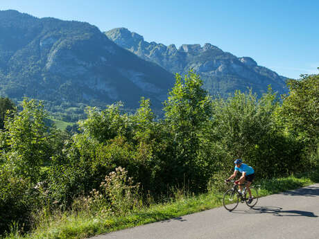 Cycling route: Col du Corbier east side