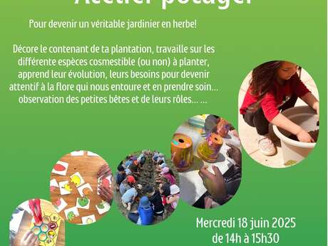 Ferme de P.A.N : Atelier Potager