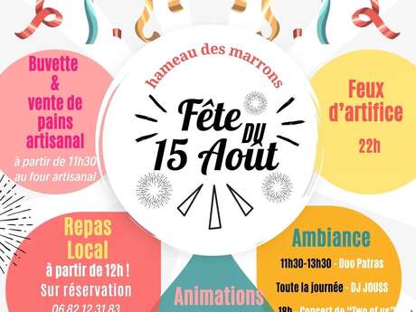 Fête votive du 15 août de Chaillol