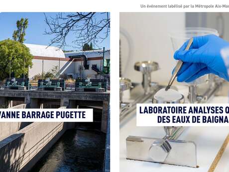 Visite du barrage de la Pugette